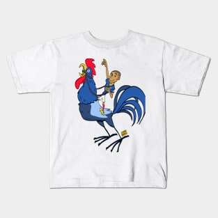 Mbappe and France Kids T-Shirt